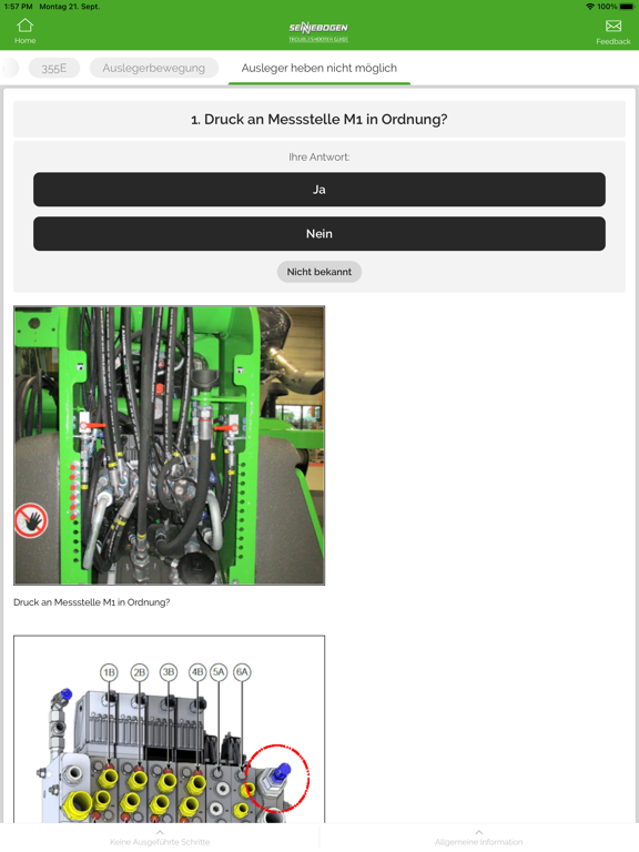 Screenshot #6 pour SENNEBOGEN TroubleshooterGuide