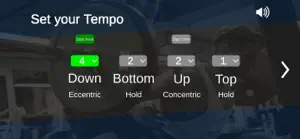 Tempo Training screenshot #1 for iPhone