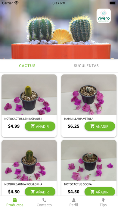 Vivero Los Pajaritos Screenshot