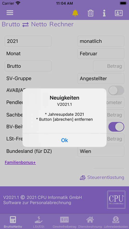 #2. Lohn Plus (iOS) 由: CPU Informatik GmbH