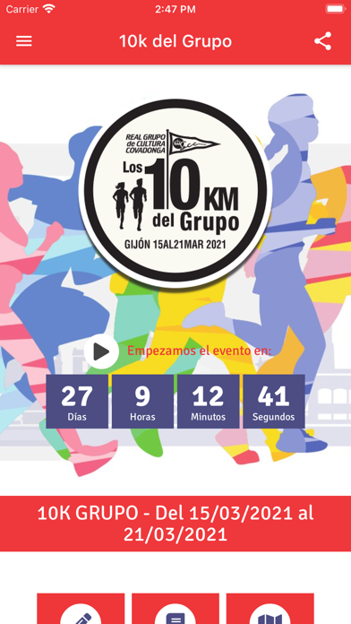 10km del Grupo Screenshot