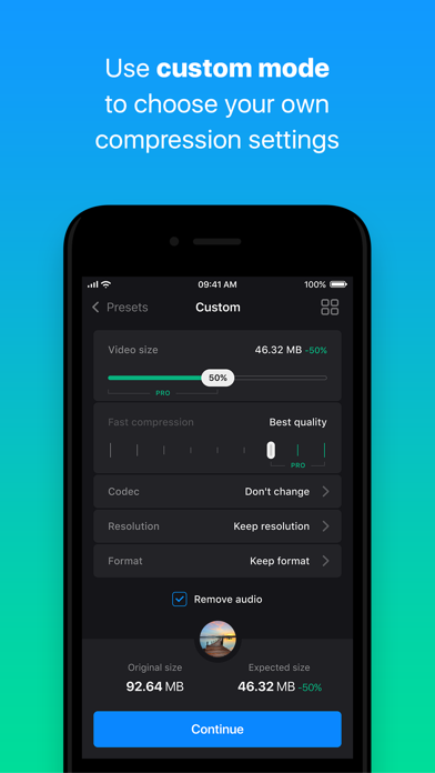 Video Compressor — Clideo Screenshot