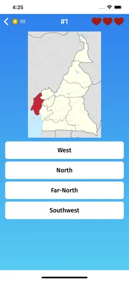 Game screenshot Cameroon: Regions Quiz Game apk
