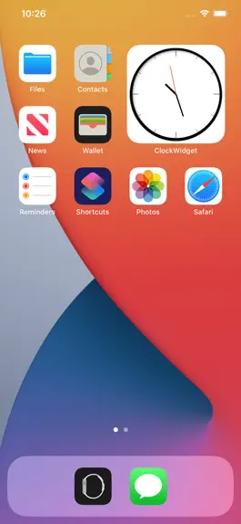 Game screenshot Clock Widget - Analog Watch mod apk