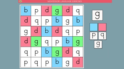 Montessori Letter Reversals Screenshot