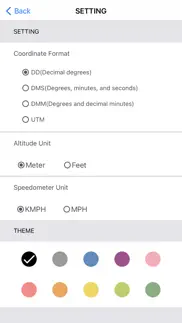 altimeter,gps location,compass iphone screenshot 4
