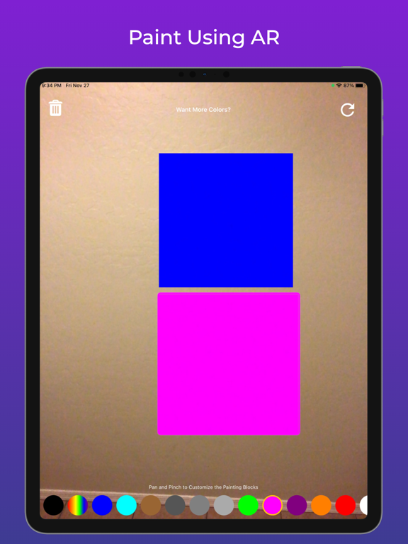 Screenshot #4 pour Wall Paint - Augmented Reality