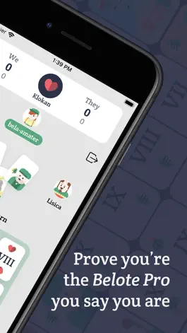 Game screenshot Bela Online - Belote & Friends apk