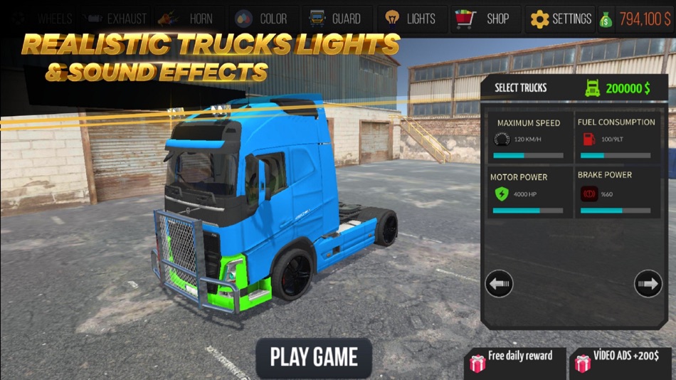 #5. Truck Simulator 2021 New Game (iOS) 由: Muzaffer Erdogan