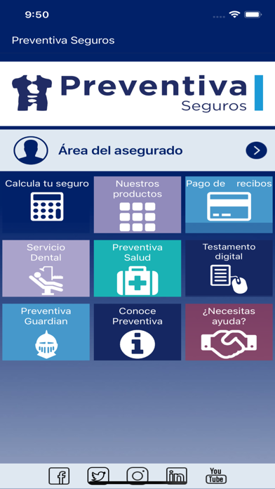 Preventiva Seguros Screenshot