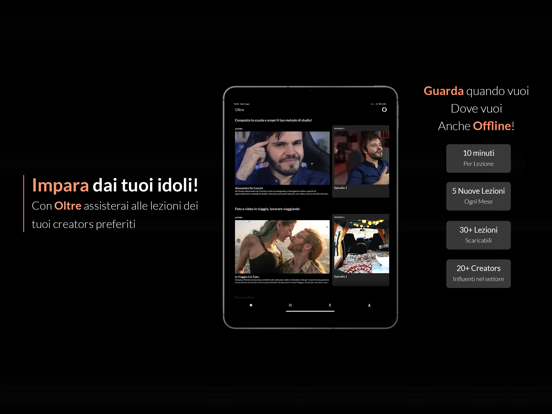 Oltre: Impara e ispirati screenshot 2