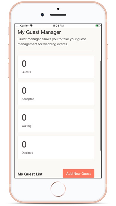 CCB Wedding Planning Tools Screenshot