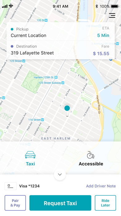 TaxiWithUs Screenshot