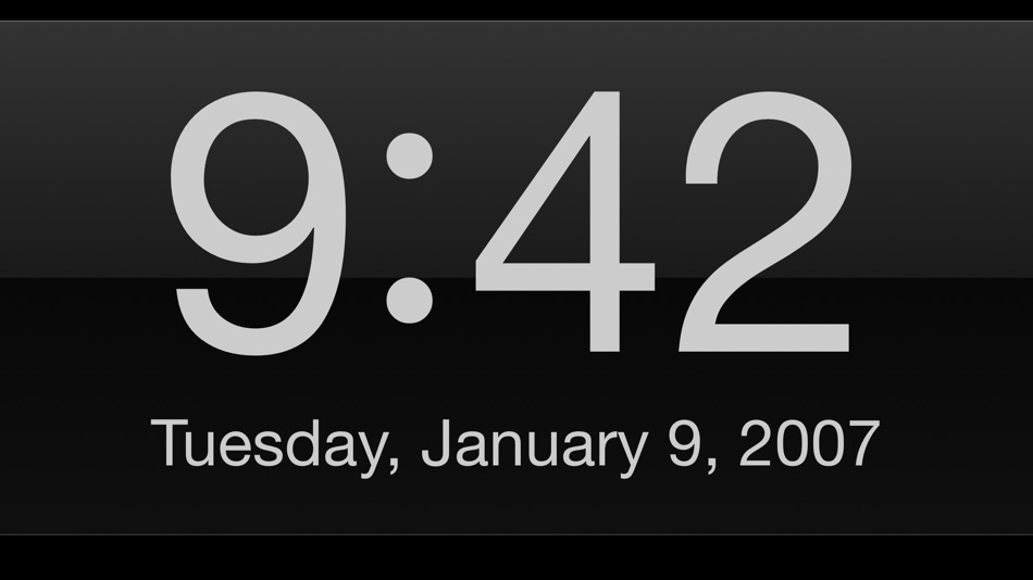 #1. Big Clock HD (macOS) By: TheCodingMonkeys