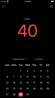 week iphone screenshot 1
