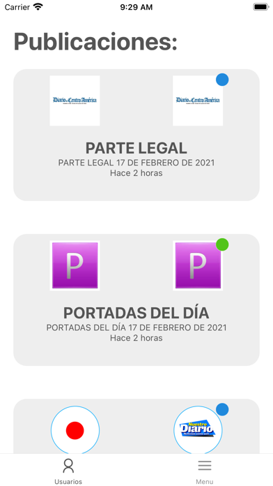 Inteligencia de medios Screenshot