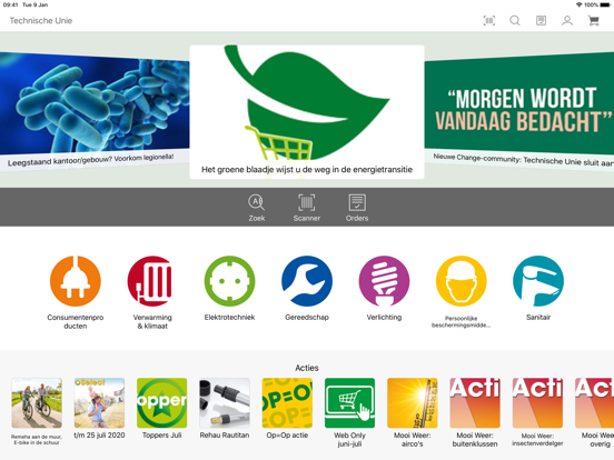 Technische Unie BV iPad app afbeelding 1