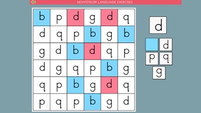 Montessori Letter Reversals Screenshot