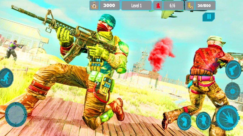 #3. Army Commando Shooting Games (iOS) 由: Muhammad Asif