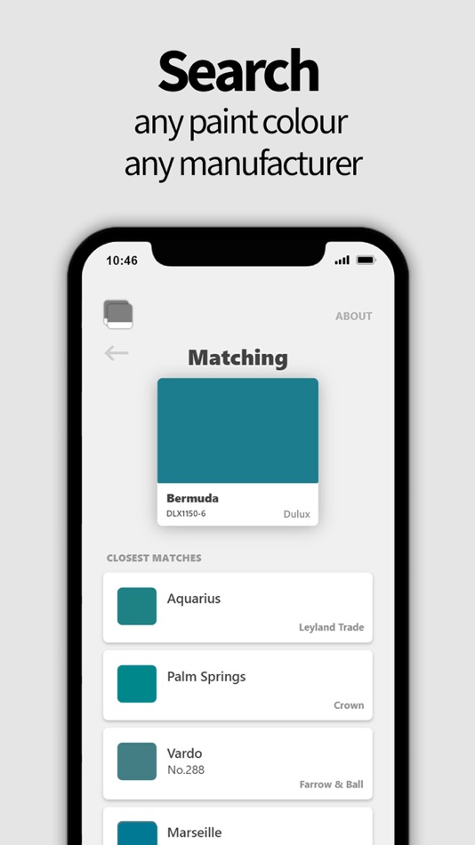 #1. Match My Paint Colour (iOS) 由: John Higgins
