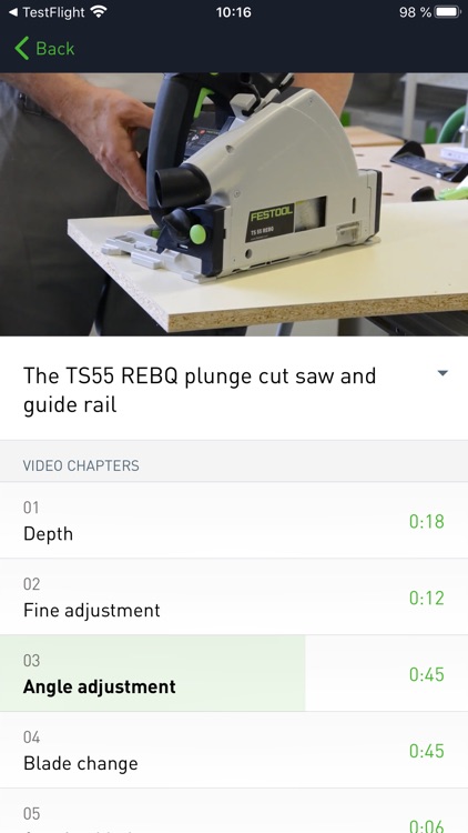 Festool How-to App screenshot-3
