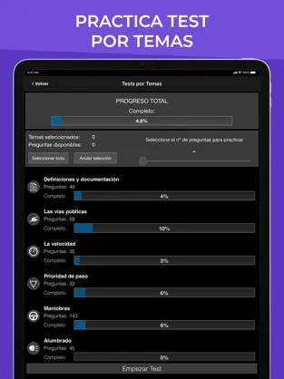 Screenshot 5 Autoescuela Móvil. Test DGT iphone