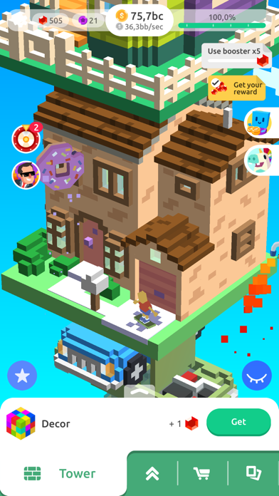 TapTower - Idle Building Gameのおすすめ画像6