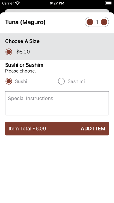 Kumi Sushi Restaurant Screenshot