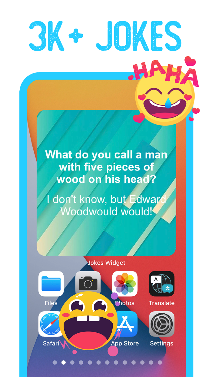 Jokes Widget - 3K Funny Joke