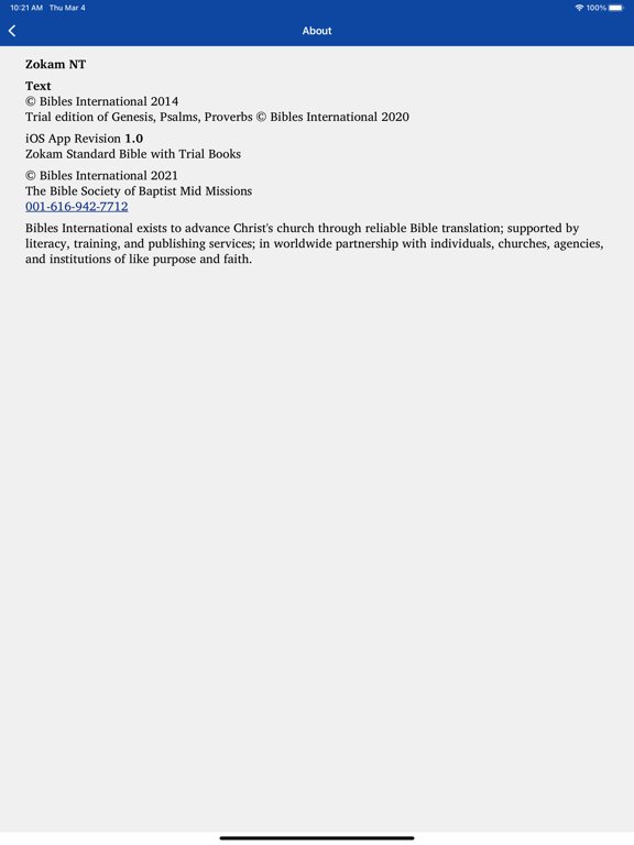 Screenshot #4 pour Zokam Standard Bible