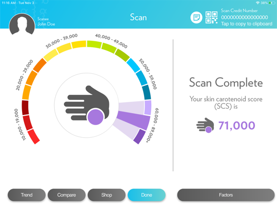 Screenshot #6 pour Pharmanex Scanner v3