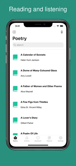 Game screenshot Poetry Audiobooks mod apk