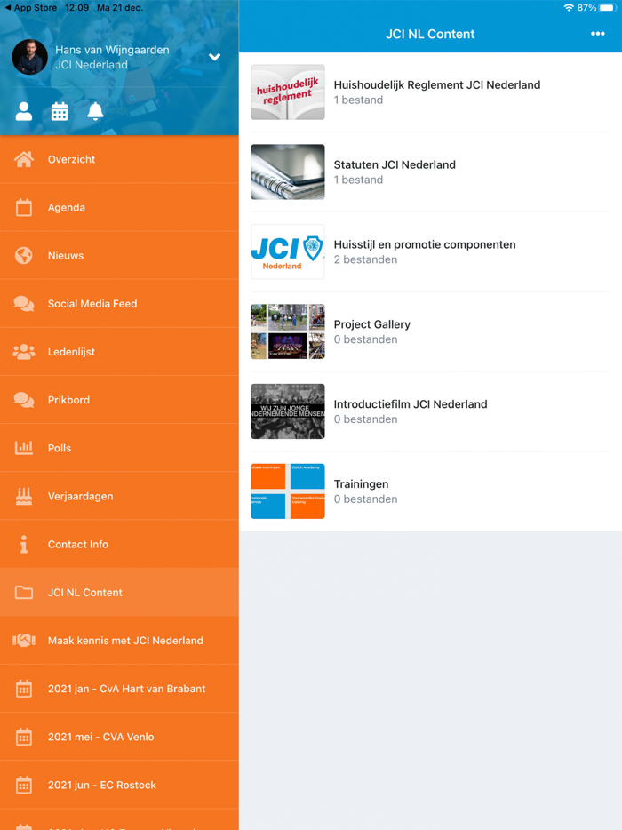 JCI Nederland Ledenapp