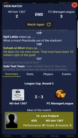 Game screenshot Manager League Football hack