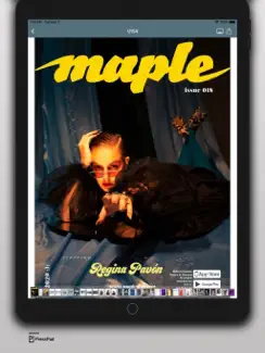 Maple Magazine iPad image 1