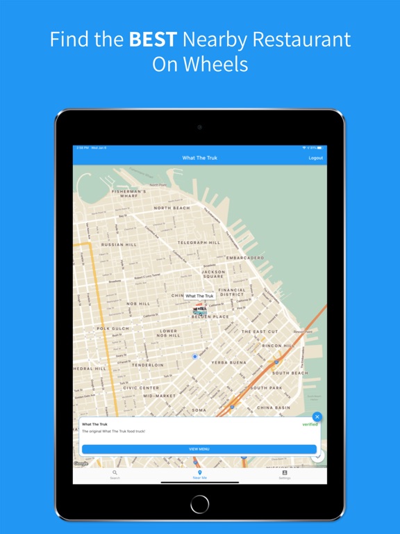 What The Truk iPad screenshot 3 - Food & Drink app