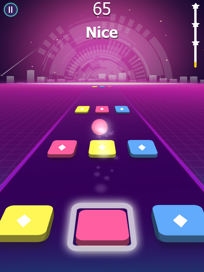 Beat Ball Dancing Color Hop