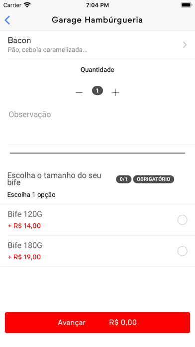 Garage Hamburgueria Cajuru Screenshot 4 - AppWisp.com Garage Hamburgueria Cajuru Screenshot 4 - AppWisp.com