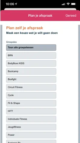 Game screenshot SportAfspraak hack