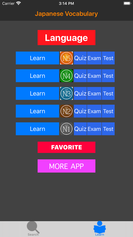 #1. Japanese Learn (iOS) 由: Phan Tai