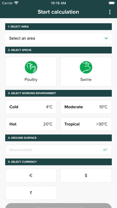 HUVEPHARMA Biosecurity App Screenshot