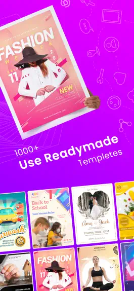 Game screenshot Poster Maker Flyer 2021 apk