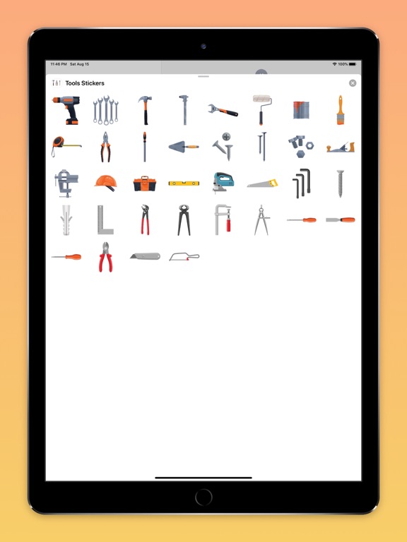 Screenshot #4 pour The Tools Stickers