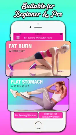 Game screenshot Fat Burning Workout at Home apk