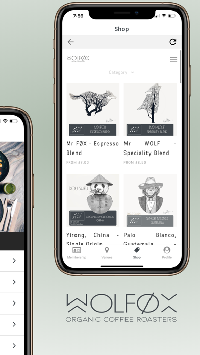 Wolfox Coffee Screenshot