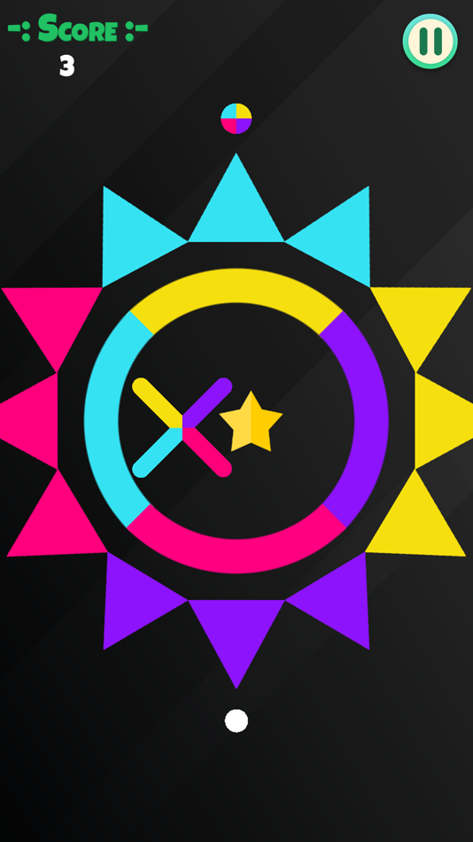 #2. Color Switch Ball:Color Jump (iOS) 由: sohil kadevar