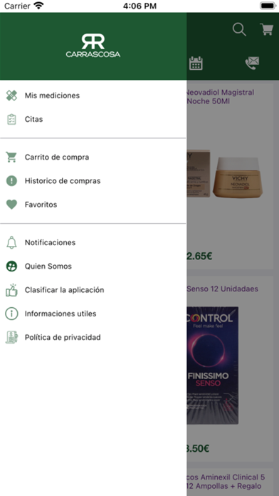 Farmacias Carrascosa Screenshot