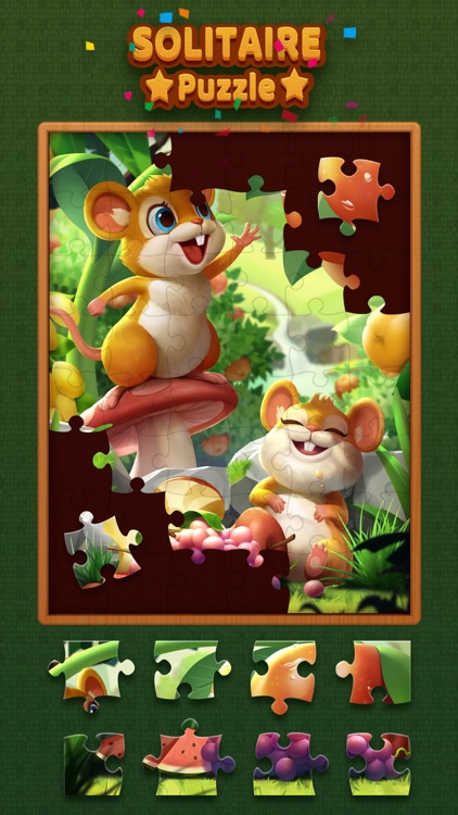 Solitaire Jigsaw Kingdom screenshot-3