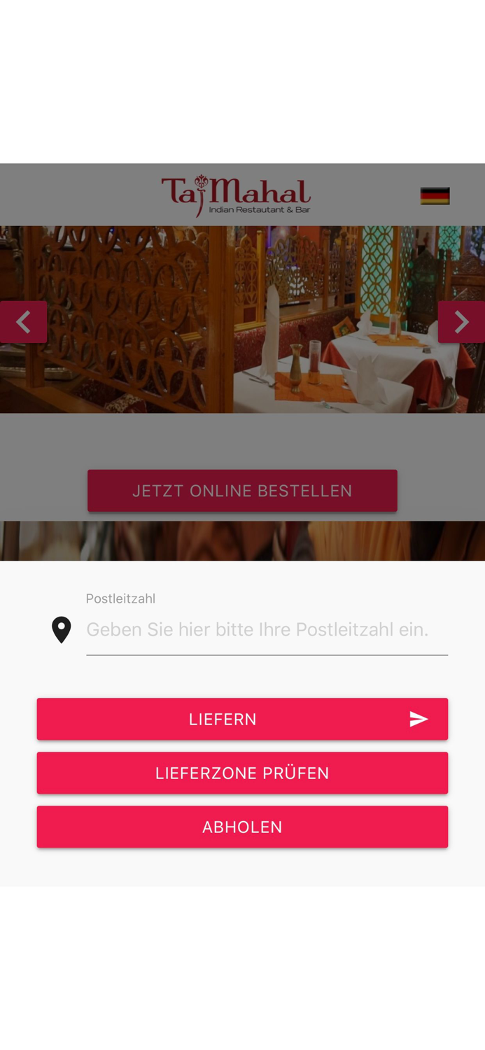 Taj Mahal Indisches Ingolstadt