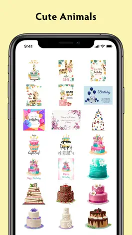 Game screenshot Birthday Stickers #1 hack